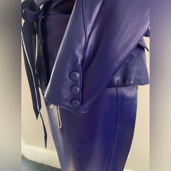 Jitrois Vintage Lambskin skirt and Jacket - Picture 5 of 16